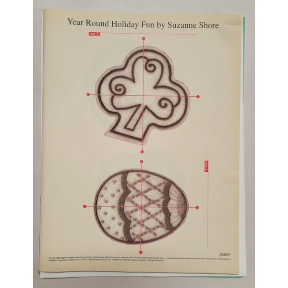 777 Year Round Holiday Fun by Suzanne Embroidery CD Software OESD - Picture 9 of 14